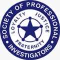 SOP logo for a private investigator