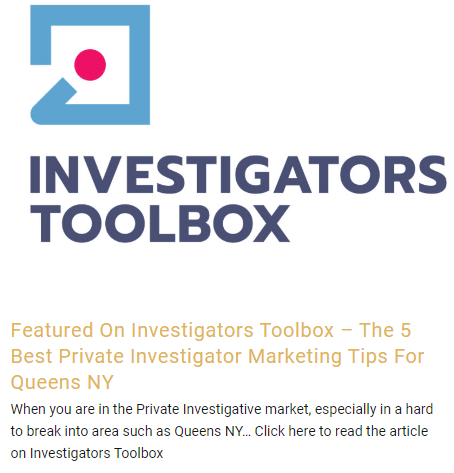 Investigators toolbox 4